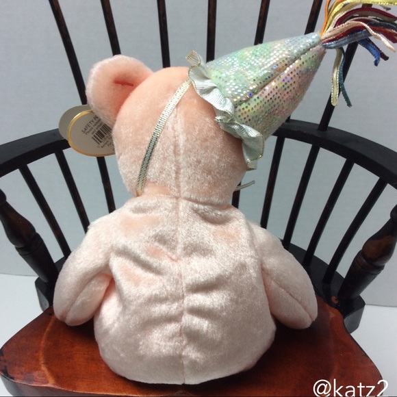 Ty Beanie Baby Retired October Birthday 2002 - Picture 2 of 5